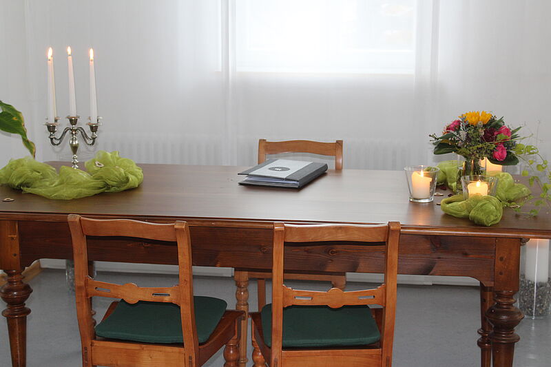 Trauungszimmer Illustratives Foto Trauungszimmer