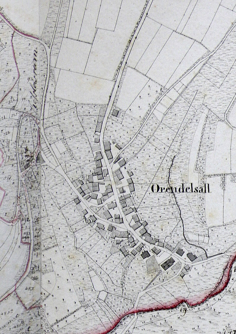 Urkarte Orendelsall